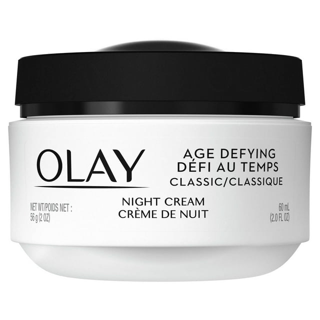 Olay Age Defying Classic Night Cream, Face Moisturizer