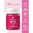 thumbnail image 6 of Pink B12 Vitamins | 5000mcg | 50 Fast Dissolve Tablets | Berry Flavor |  Plus L Carnitine, 6 of 9