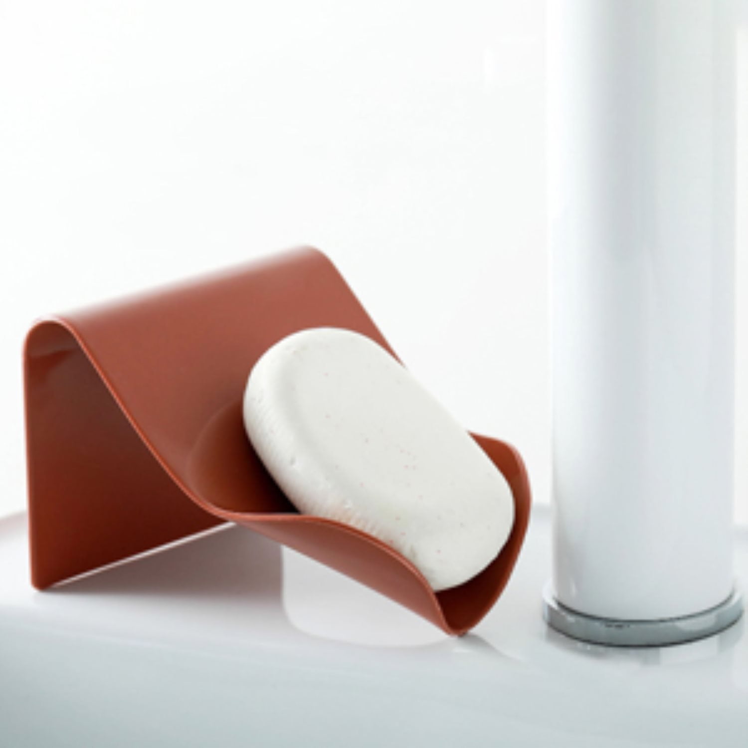 Single Bathroom Soap Dish, SelfDraining Single Soap Dish, Shower