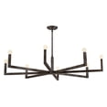 thumbnail image 6 of 45049BX Hinkley Lighting Ezra - 40W 8 LED Large Chandelier-9 Inches Tall and 50 Inches Wide-Black Oxide Finish, 6 of 9