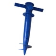 thumbnail image 4 of Support de Parasol de Pêche au Sol Parasol de Pelouse Support de Parasol Ancre pour Bleu, 4 of 8