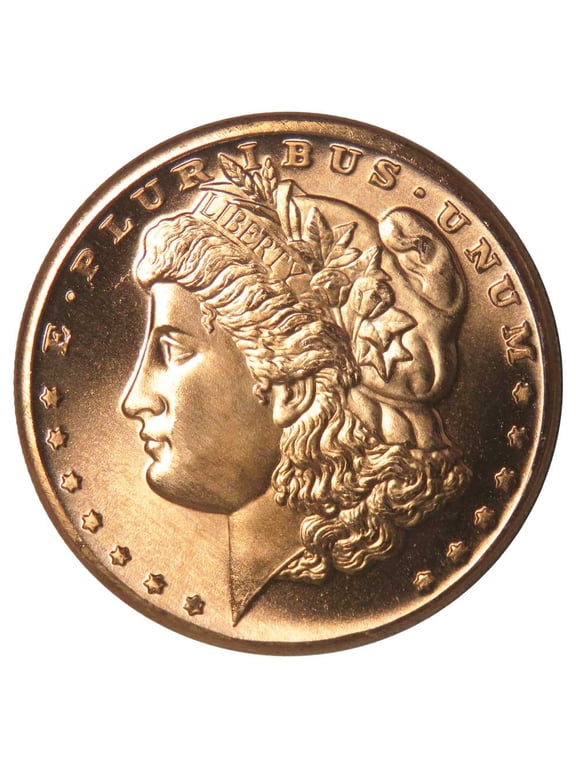 Collectible Morgan Design 1 oz .999 Copper Round