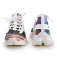 thumbnail image 4 of Sunset Scenery Fashion Women's Nurse Shoes Casual Flat Sneaker Print Ladies Lace Up Light Walking Shoe Breathable Footwear, 4 of 8
