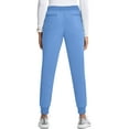 thumbnail image 6 of Cherokee Infinity Scrubs Pant For Women Mid Rise Jogger CK080AT, XL Tall, Ciel, 6 of 9