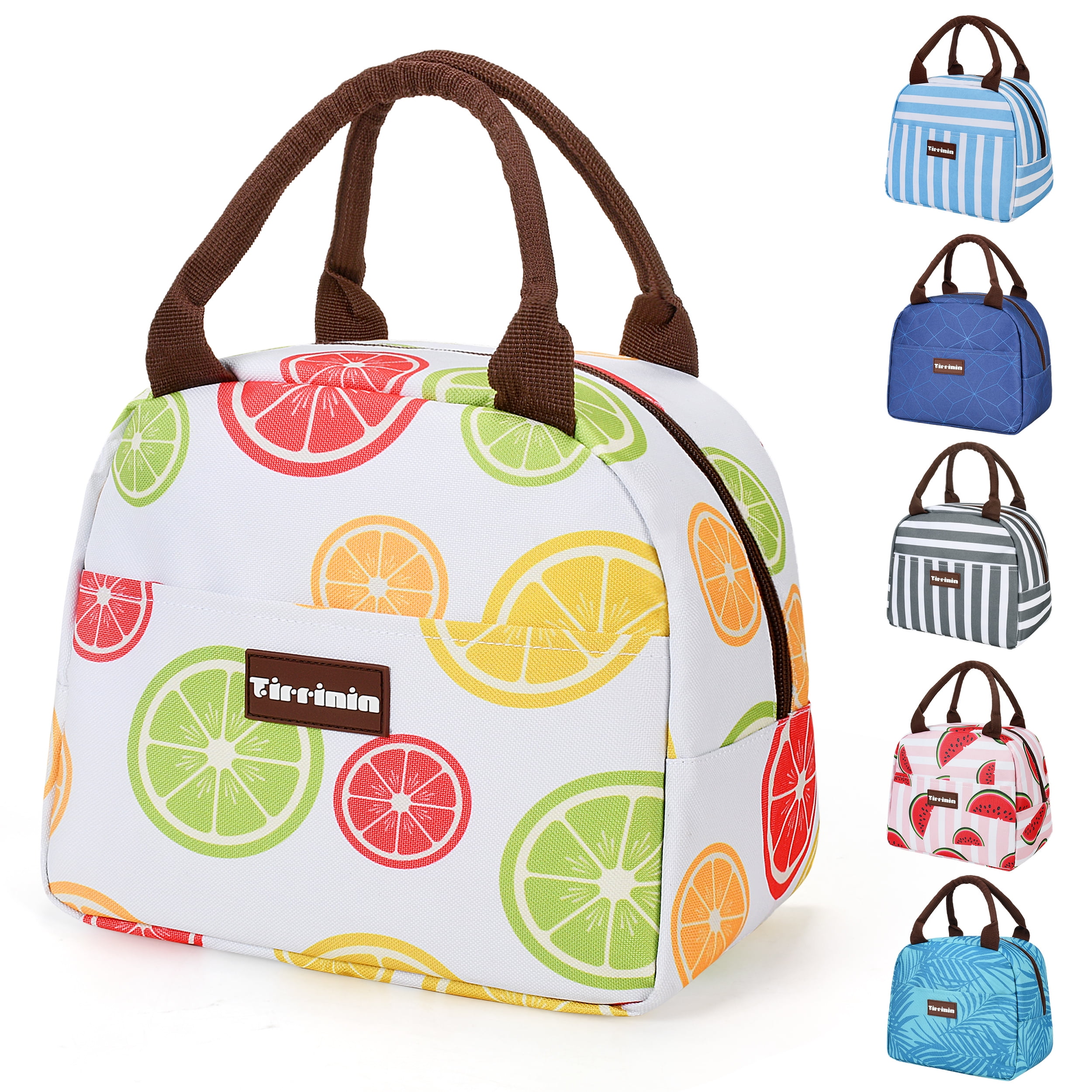Tirrinia Insulated School Lunch Bag for Girls Boys Kids back to school