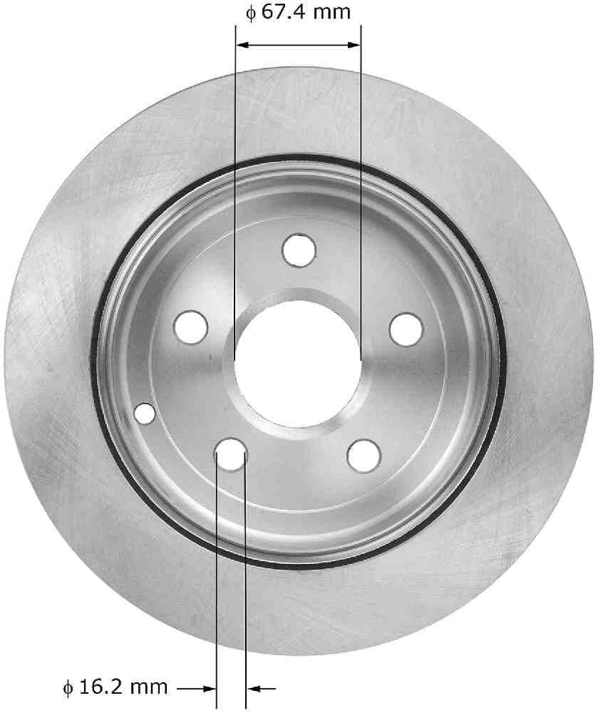 Bendix PRT5919 Premium Brake Rotor