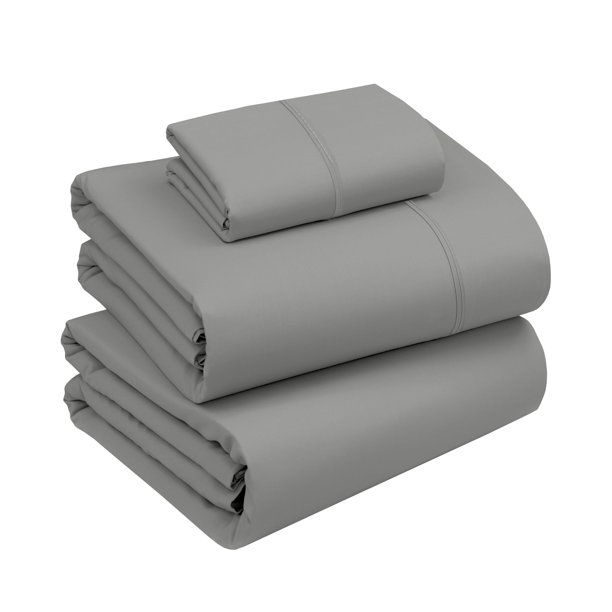 RUVANTI Sábanas 100% algodón – Ropa de cama de percal tamaño Twin XL, refrescante y transpirable, duradera con una sensación nítida, suave y cómoda, bolsillo de 16.0 in de profundidad, juego de 3 piez