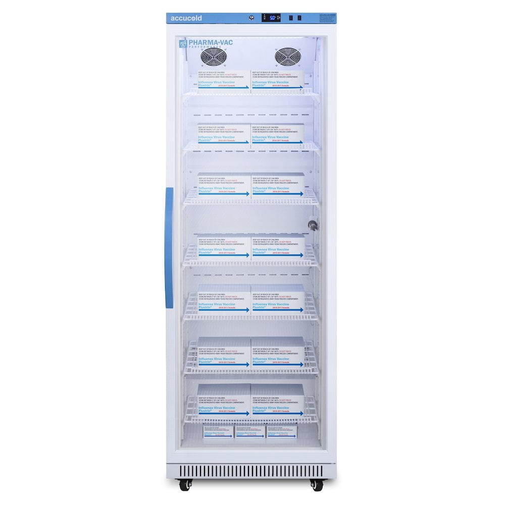 18 Cu.Ft. Upright Vaccine Refrigerator, Certified to NSF/ANSI 456 Vaccine Storage Standard