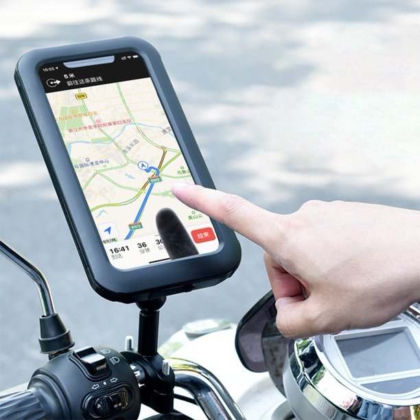 SUNFEX 360° Bike Motor Bicycle Waterproof Phone Case Mount Holder For