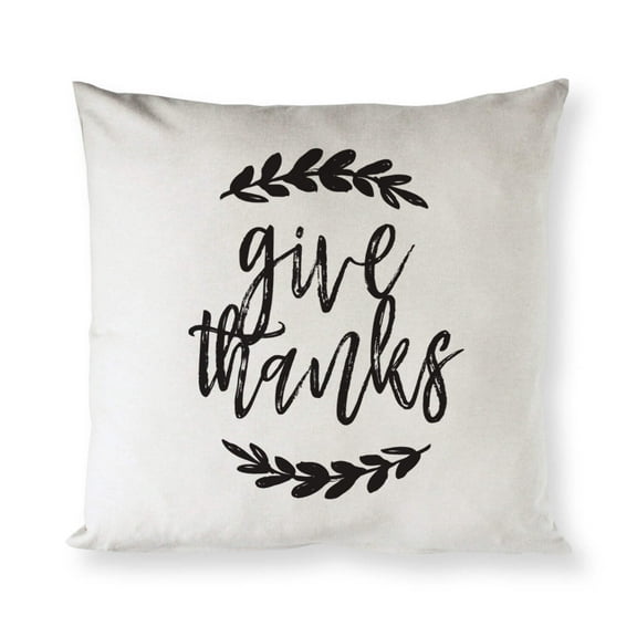 Give Thanks Pillow Cover