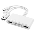 thumbnail image 4 of Adaptador USB OTG 5 en 1 Lector Ranuras para Tarjetas TF IPhone/iPad/Macbook Laptop, 4 of 5