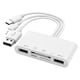thumbnail image 4 of Adaptador USB OTG 5 en 1 Lector Ranuras para Tarjetas TF IPhone/iPad/Macbook Laptop, 4 of 5
