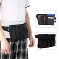 thumbnail image 1 of Waist Bag, Multi-Functional Adjustable Waist Tool Bag  for Mobile Phone for Tool for Pencil, 1 of 7