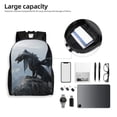 thumbnail image 6 of Haiem Valley Gray Dragon Backpack - Stylish and Durable 15-inch Laptop Backpack with Waterproof Oxford Fabric, 6 of 8