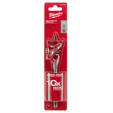 Milwaukee Tool SPEED FEED Wood Bit 1-1/4" x 6"