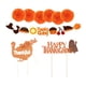 thumbnail image 5 of Set Reutilizable con de Cabaza para de Acción de Gracias Topper de Torta Letras Adorno de Cumpleaños yotijar Decoraciones de fiesta de Acción de Gracias, 5 of 10