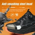 thumbnail image 2 of Steel Toe Work Sneakers for Men Women Lightweight Comfortable Industrial & Construction Work Safety Shoes, 2 of 10