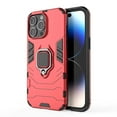 thumbnail image 2 of Military Shockproof for iPhone 16 Pro Max Protective Case Heavy Duty Armor Rugged Sturdy Phone Cases with Ring Kickstand Bumper Anti-Scratch Cover for iPhone 16 Pro Max,Red, 2 of 8