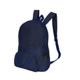 thumbnail image 2 of Spencer Backpack Purse for Women Men, Waterproof Foldable Backpacks Casual Packable Shoulder Bags Travel Hiking Cycling Daypack, Navy, 2 of 9