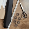 thumbnail image 2 of 20 Pcs Metal Four-eye Button Buttons Delicate Suits Coats Copper, 2 of 6