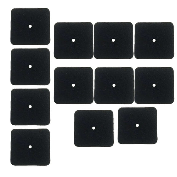 TropicAqua Charcoal Cat Litter Box Replacment Filter Compatible with Catit Hooded Cat Litter Pans Carbon Odor Filters (Pack of 12)