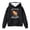 sweatshirts for kids under $10.00-Black, variant on RTKFRFLM Girls Capybara Letter Graphic Hoodie Cute Animal Youth Pullover Sweatshirt Trendy Thermal Winter Tops for Kids Ages 4-14 Years
