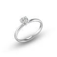 thumbnail image 4 of TimeLess Classics 1/3 Carat Natural Diamond Solitaire Ring 14K White Gold 4 Prong (J-K Color I2-I3 Clarity) (Ring Size: 6), 4 of 4