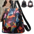 thumbnail image 4 of Ladies Multicolor Anti-Theft Oxford Backpack, Water Resistant, Medium, 4 of 7