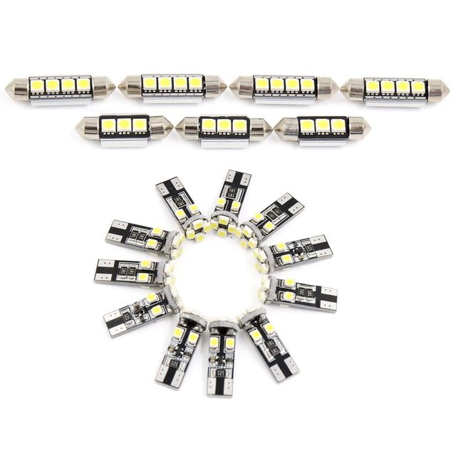 E60 E61 Canbus 36mm 41mm Bombilla de Techo LEDs Kit Interior Festón