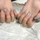thumbnail image 2 of Silver Gradient Wearable Finished Nail Patch Fake Nails Waterproof And Removable, 2 of 4