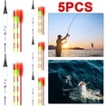 thumbnail image 1 of Kuymtek Flotador eléctrico para mordedura pescado luminoso para carpa aparejos pesca Bobber (AK-10) 5 uds., 1 of 2