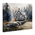 thumbnail image 2 of Stupell Industries Farmhouse Rustic Cottage Among the Trees Canvas Art, 20 x 16, by Franklyn Gregory, 2 of 8