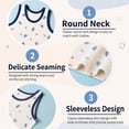 thumbnail image 6 of Hbhpov Little Boys Cotton Tank Tops, Sleeveless Cartoon Kids Undershirt, 4-Pack, Sizes 2-10, 6 of 8