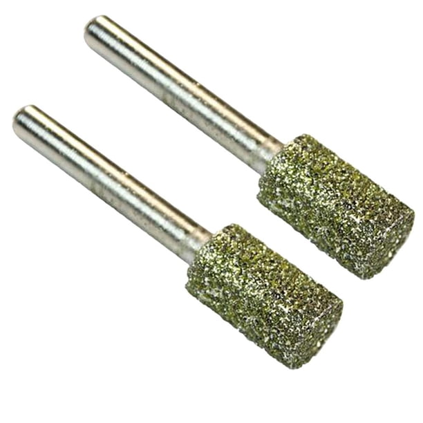 2 piezas de 14 mm de diámetro. Cabezales de pulido de diamante herramienta rotativa para taladro amoladora, bricolaje para trabajar la , pulir m DYNWAVEMX Cabeza de broca de diamante