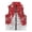 Christmas Tree Music Pattern, variant on Soft Sleeveless Fleece Jacket for Fall Winter, Polyester Lightweight Girls Zippered Vest, Sunflower Rooster