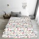 thumbnail image 5 of Balery Summer Floral Manta de Felpa Suave y Acogedora – Cobija de Franela Aterciopelada para Cama, Lavable y Cálida para Sofá, Mascotas, Transpirable-40"x30", 5 of 7