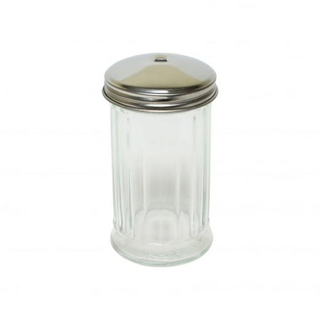 

Thunder Group GLTWSJ012H 12 oz Glass Sugar Pourer w\\/ Center Pour Stainless Steel Top-1 Dozen