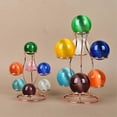 thumbnail image 5 of Crystal Ball Stand, Snow Globe Display Stand, Multi-Ball Display Stand,Snow Globe Globe Home Office Decoration Ornaments, 5 of 5