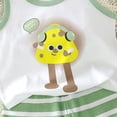 thumbnail image 5 of kpoplk 2Pcs Baby Boys Summer Clothing Sets Cute Letters Print Sleeveless Tank Tops T-Shirt+Palm Shorts Outfits(Light Green,18-24 M), 5 of 8