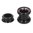 thumbnail image 4 of Arandelas para horquilla de bicicleta de montaña y carretera para altura de vástago personalizada, kit espaciador de dirección de bicicleta de aluminio negro, 4 of 8
