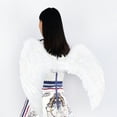 thumbnail image 2 of Angel Feather Wings Costume for Christmas/Halloween Party by Dazone, 2 of 4