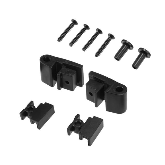 Unique Bargains RV Refrigerator Hinge Repair Tools Hinge Repair Durable Plastic 1 Set Black