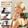 thumbnail image 3 of Massage Master for Shoulder, Cordless Massage Pillow with Heat - 3D Shiatsu Deep Tissue Kneading for Shoulder, Neck, Back Pain, 3-Speed Adjustable, Gift for Him/Her, 3 of 8
