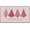 Pink Christmas Tree, variant on Merry Christmas Doormat,Christmas Trees Xmas Winter Red Black Buffalo Plaid Indoor Outdoor Outside Entrance Doormat Welcome Door Mat Anti-Slip Rubber Seasonal Holiday Decoration 17x29 Inch