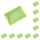 thumbnail image 1 of Bolsa portátil Cateissary para almacenar documentos importantes cremallera verde fluorescente 10Conjunto, 1 of 6