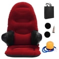 thumbnail image 1 of Soidarity Nueva silla inflable para acampar, bolsa perezosa para exteriores, ultraligera, para playa, Camping, silla de viaje, cama de aire, tumbona, silla carpas Rojo Soidarity OD000784-01B, 1 of 6