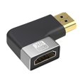 thumbnail image 5 of 8k Hdmi-compatible Extension Adapter 90 270 Right Angle 2.1 Male To Female, 5 of 5