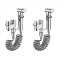thumbnail image 1 of 2X VáLvula de Control Dual 1 en 2 Salidas Mini Grifo MultifuncióN Mini Ducha A PresióN Kit de Grifo de BañO para Bidé y Ducha-C, 1 of 2