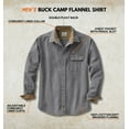 thumbnail image 3 of Legendary Whitetails Men's Buck Camp Flannel Shirt Long Sleeve Button Down 100% Cotton, 3 of 5