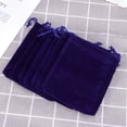 thumbnail image 5 of Drawstring Velvet Bag Jewelry Baggies Pouches Jewellery Bags Organza Gift 50 Pcs, 5 of 5